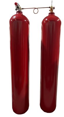 품질  Electrically Non-Conductive CO2 Fire System 1448mm CO2 Gas Bottle In Power Room 공장