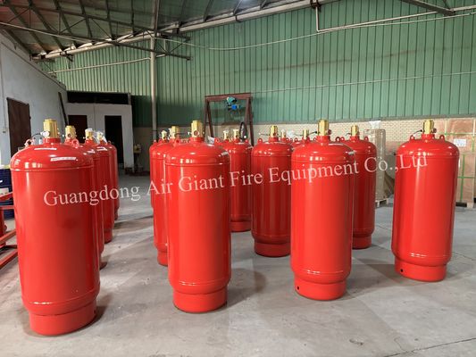 품질  Cylinder For Environment-Friendly FM200 Fire Suppression System Museum 공장