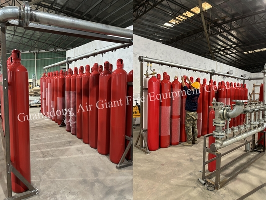 품질  IG55: A Safe And Effective Solution For Fire Protection In Critical Facilities 공장