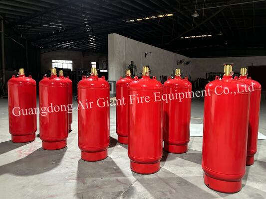품질  Automatic HFC227ea Fire Suppression System Cylinder Without Pollution For Data Center 공장