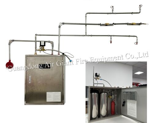 품질  Single Bottles Automatic Protection Restaurant Fire Suppression System For Hotel Fire Fight 공장
