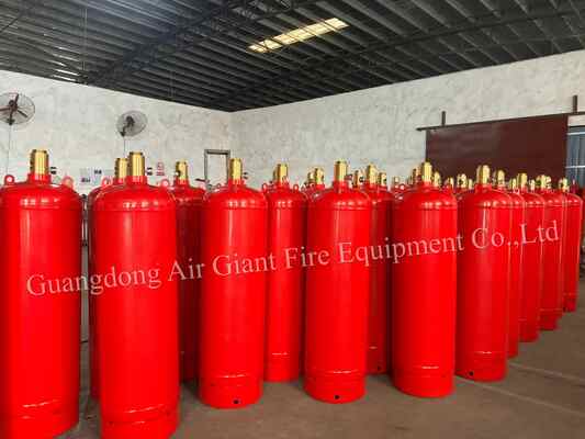 품질  HFC227ea fire suppression system cylinder for telecommunication room 공장