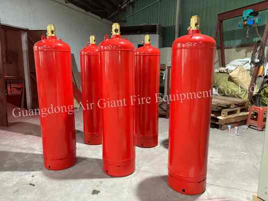 품질  Non Corrosive FM200 Fire Extinguishing System Cylinder Without Pollution For Storage Room 공장