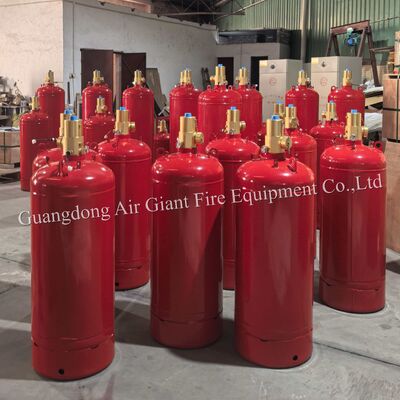 품질  Automatic FM200 Fire Extinguishing System Cylinder Without Residue For Server Room 공장