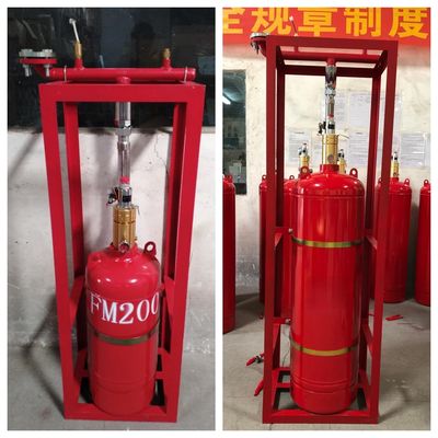 컴퓨터 룸을 위한 200 DC 24V 1.6A FM200 화재 진압 시스템