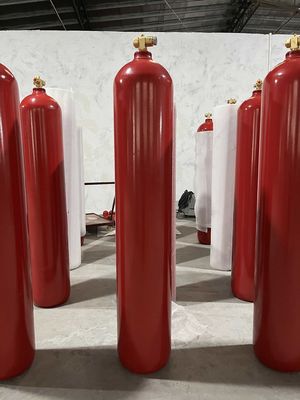 컴퓨터 룸에서 70Ltr 이산화탄소 화재 진압 시스템 이산화탄소 실린더 42 킬로그램