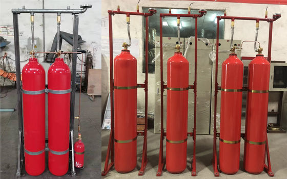 이산화탄소 화재 진압 시스템 70Ltr 고정된 이산화탄소 장치 시스템 42 킬로그램