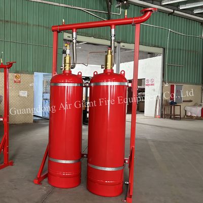 Enclosed Flooding HFC227ea Fire Suppression System Without Pollution For Storage Room
