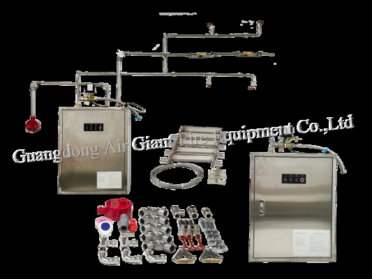 주방 후드 습식 화학 소화 자동 시스템
