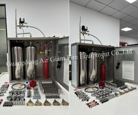 레스토랑 호텔 화재 진압용 주방 화재 진압 장치 시스템, 주방 특수 소화 약제 사용